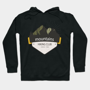 Mountains Hiking Club Hoodie